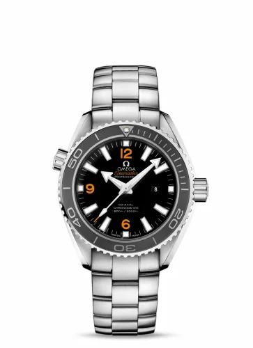 Omega Seamaster Planet Ocean 600M Co-Axial 37.5 Stainless Steel / Orange Numerals / Bracelet 232.30.38.20.01.002 (23230382001002)